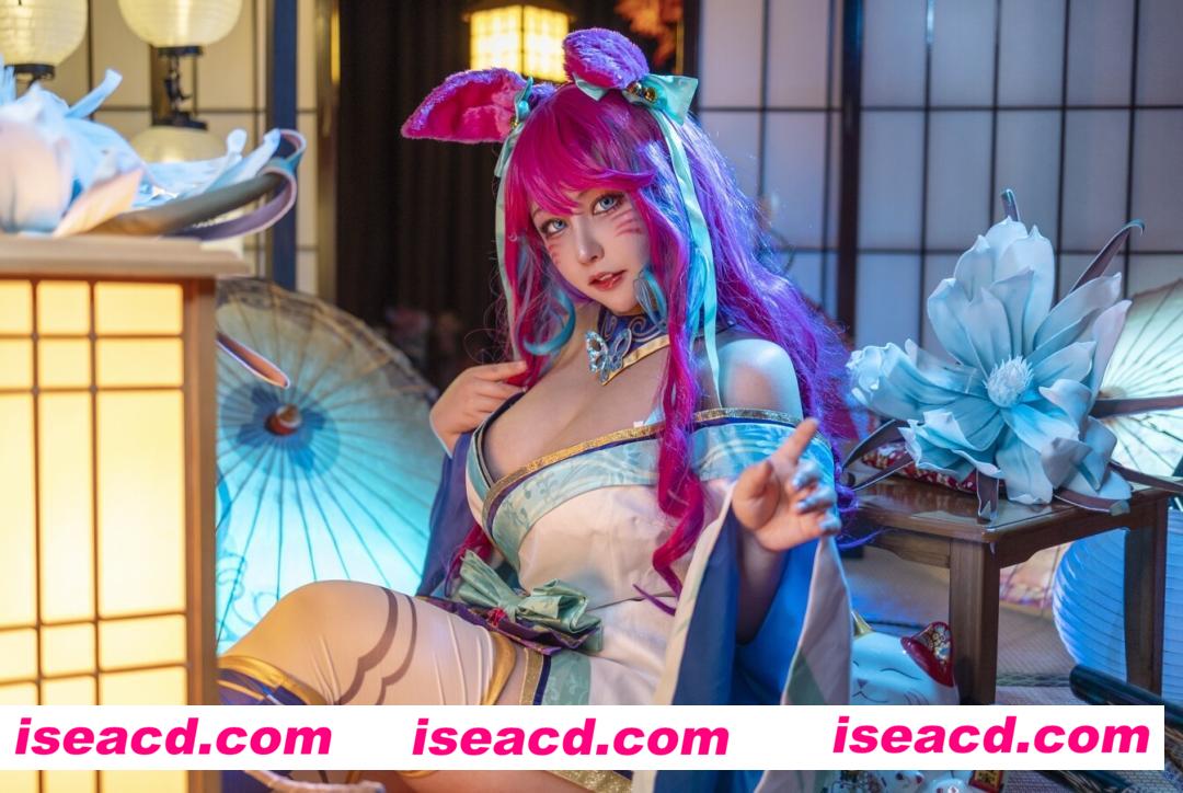【COSPLAY/带视频】[KANEKO咔喵]灵魂莲华阿狸[17P-1V]【550M】