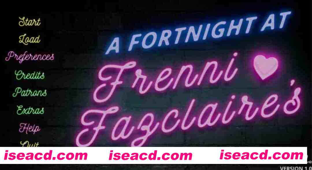 [SLG/中文/PC+安卓] 玩具熊的半月后宫 A Fortnight at Frenni Fazclaire’s Ver1.0 官方中文步兵版 [500M/新作]